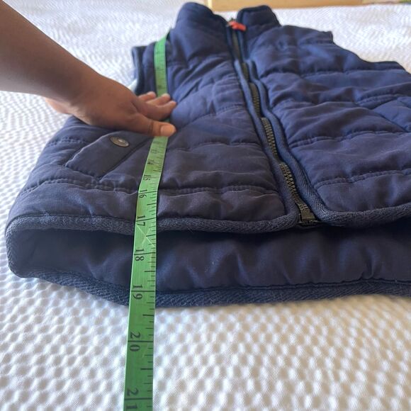 Carter's Kids Boys Girls Sleeveless Navy Blue Jackets Coats Vest Size 5 - Picture 6 of 8